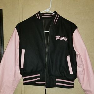 Official Rare reversible leather Playboy jacket